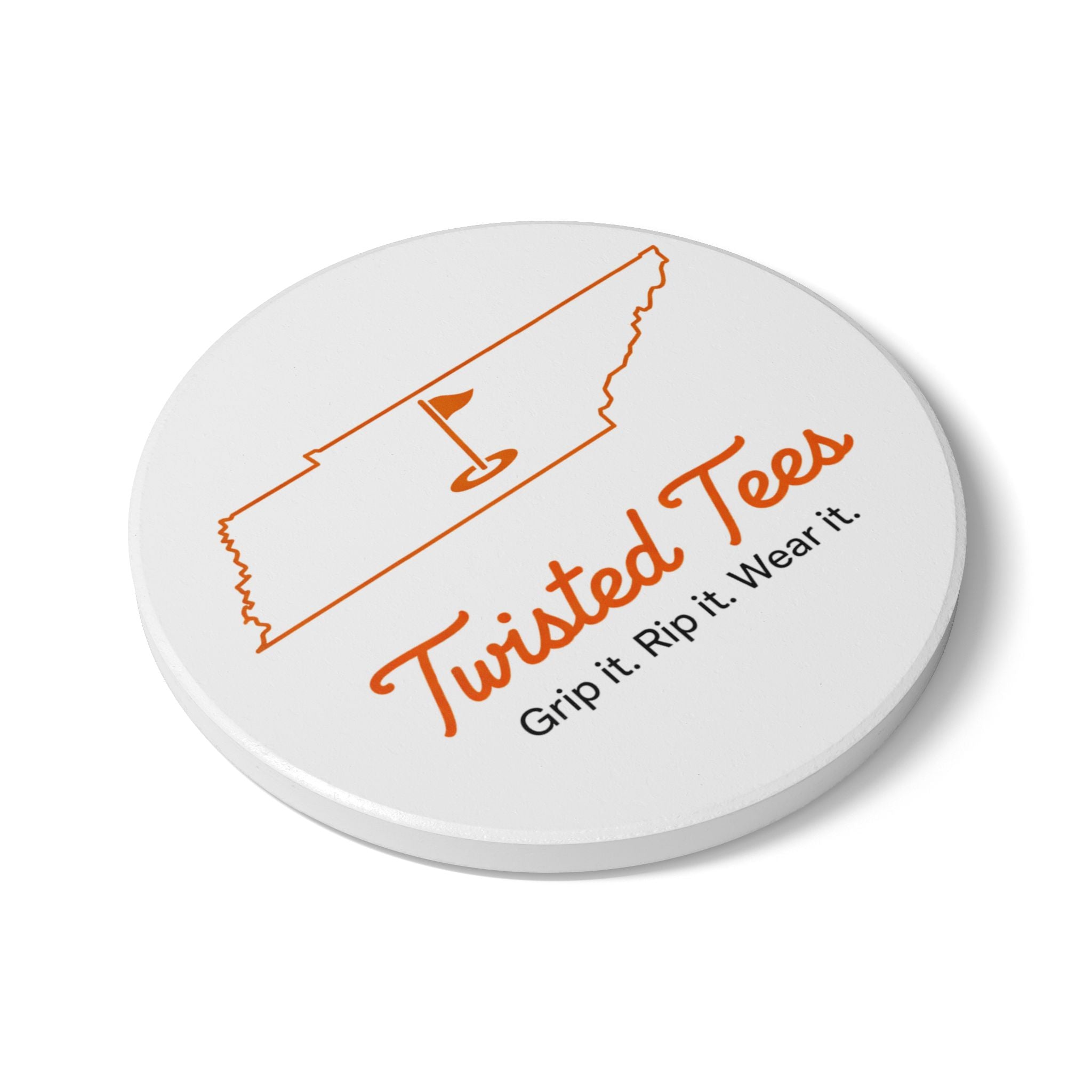 Tennessee Silhouette Ceramic Coaster