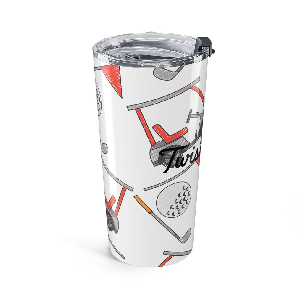Twisted Tees Golf Cart 20oz Tumbler