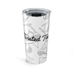 Twisted Tees Golf Cart Tumbler 20oz