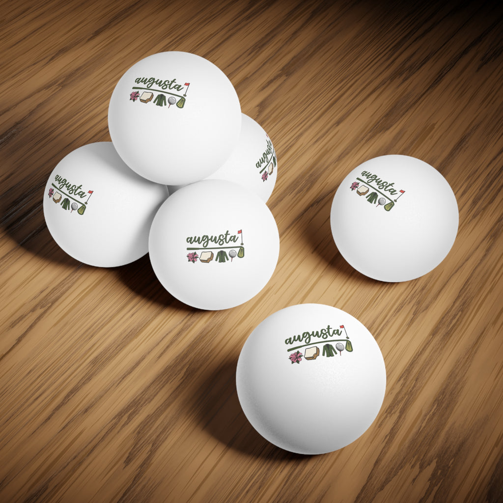 Augusta Beer Pong Balls 6pcs