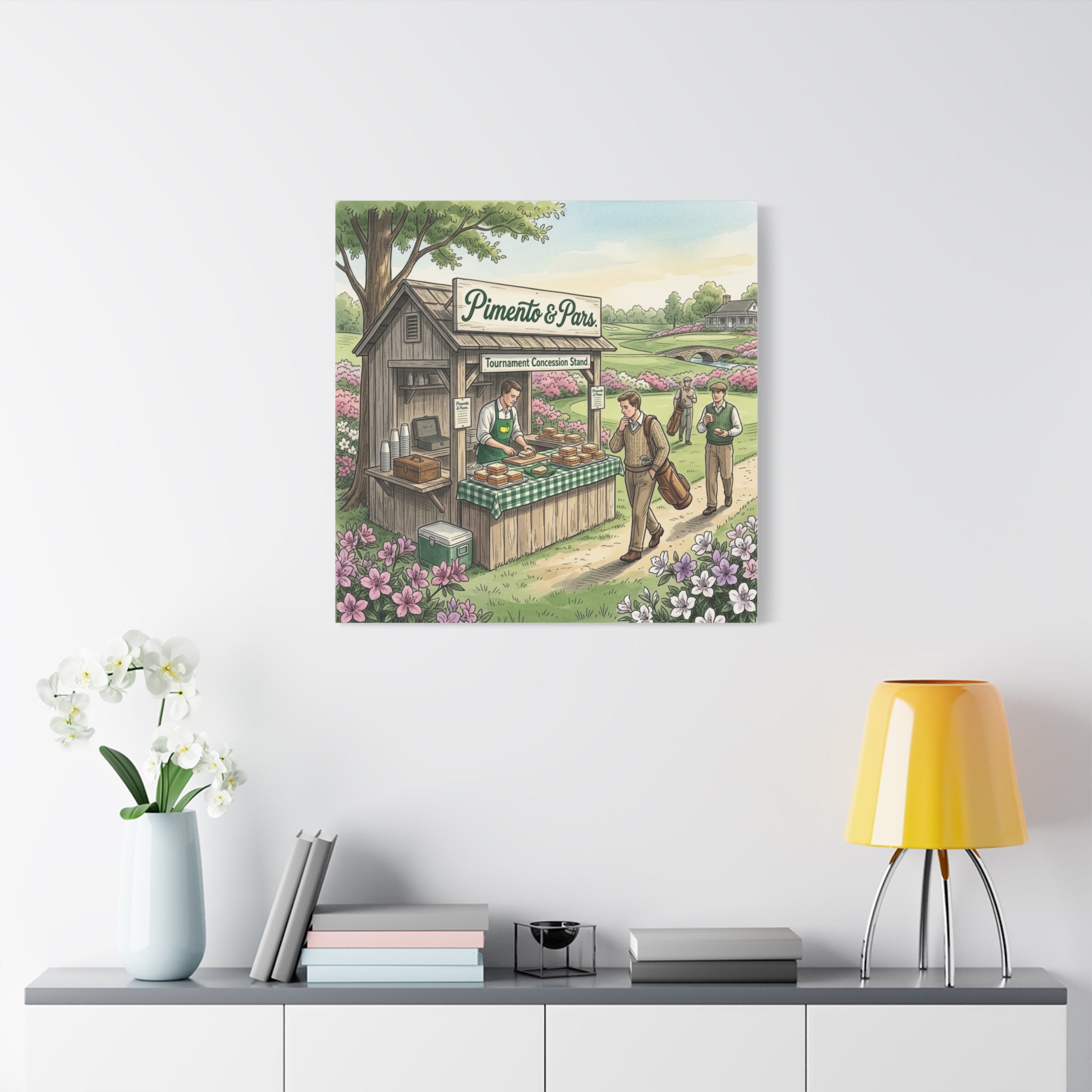 Pimento and Pars Concession Canvas