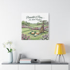 Pimento and Pars Picnic Canvas