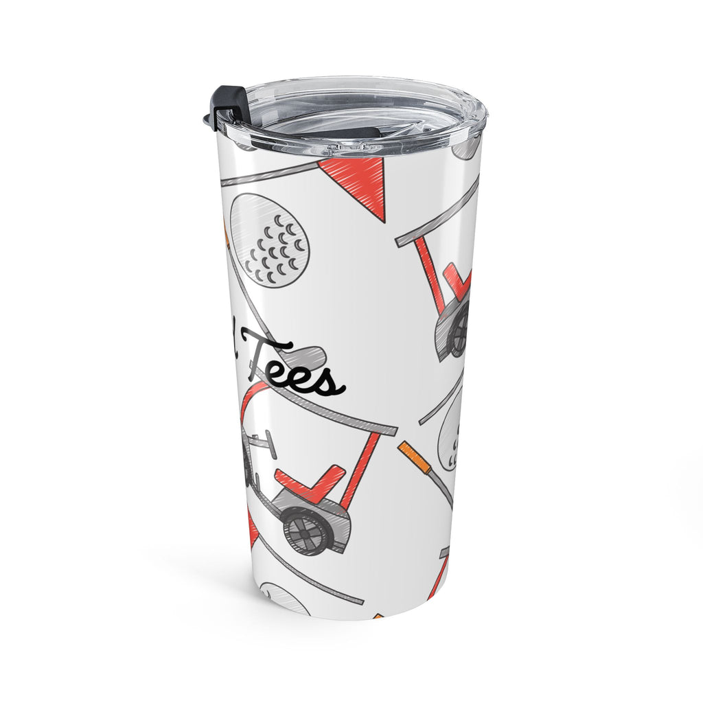 Twisted Tees Golf Cart 20oz Tumbler