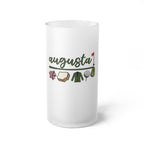 Augusta Frosted Glass Beer Mug
