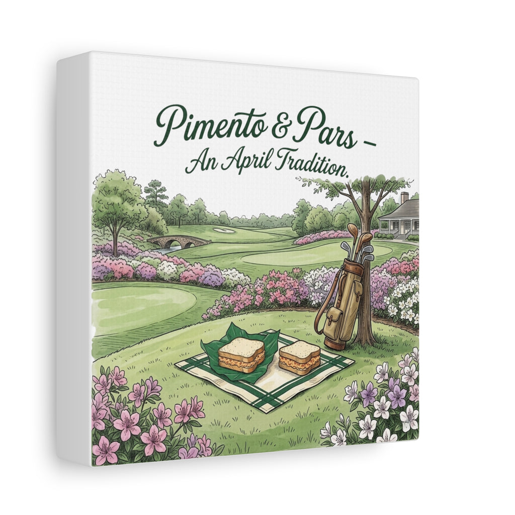 Pimento and Pars Picnic Canvas