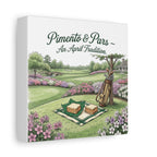 Pimento and Pars Picnic Canvas