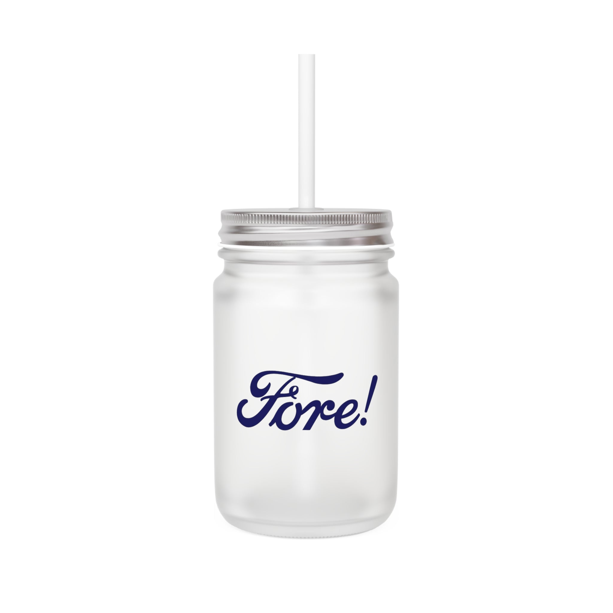 FORE! Mason Jar