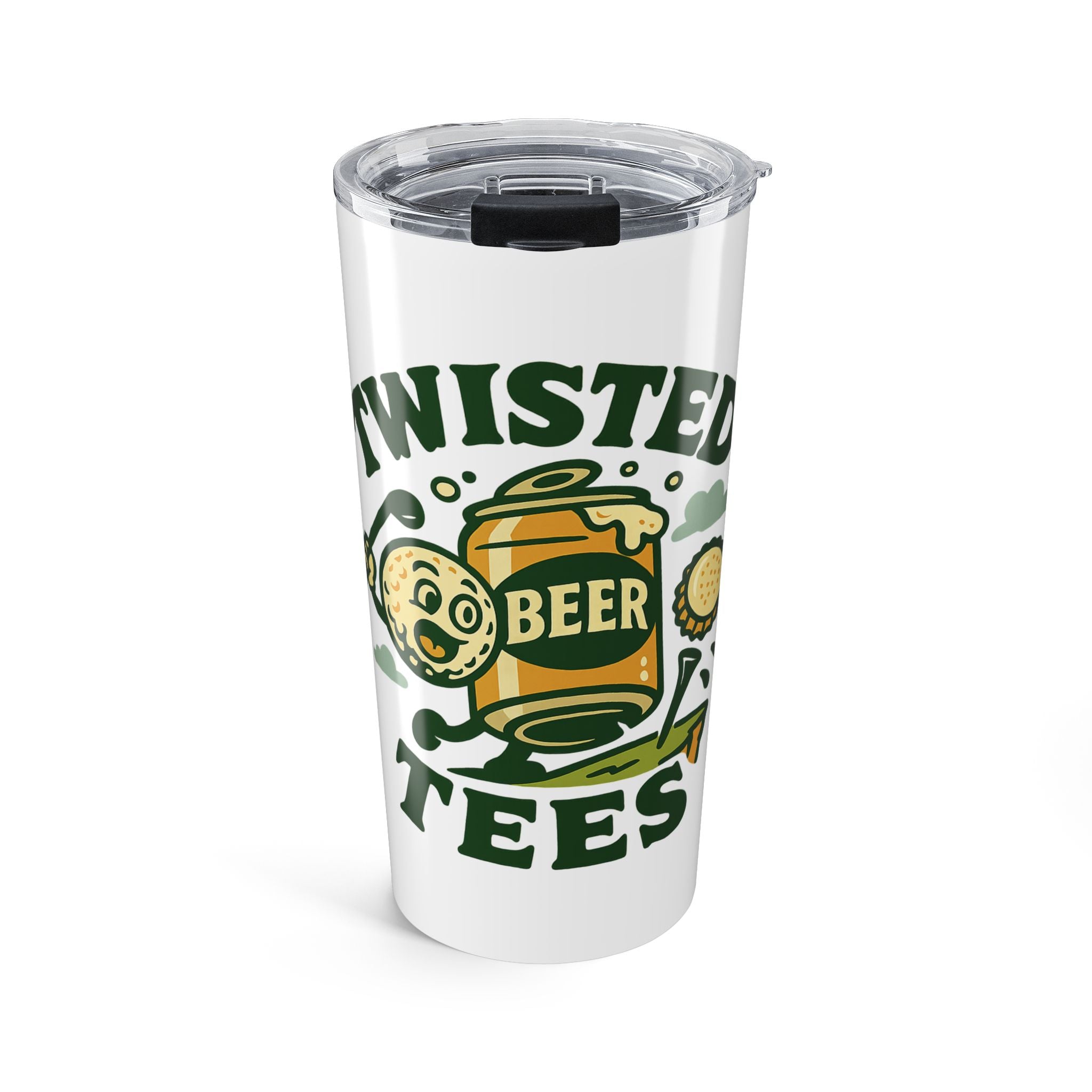 Twisted Tees Beer 20oz Tumbler