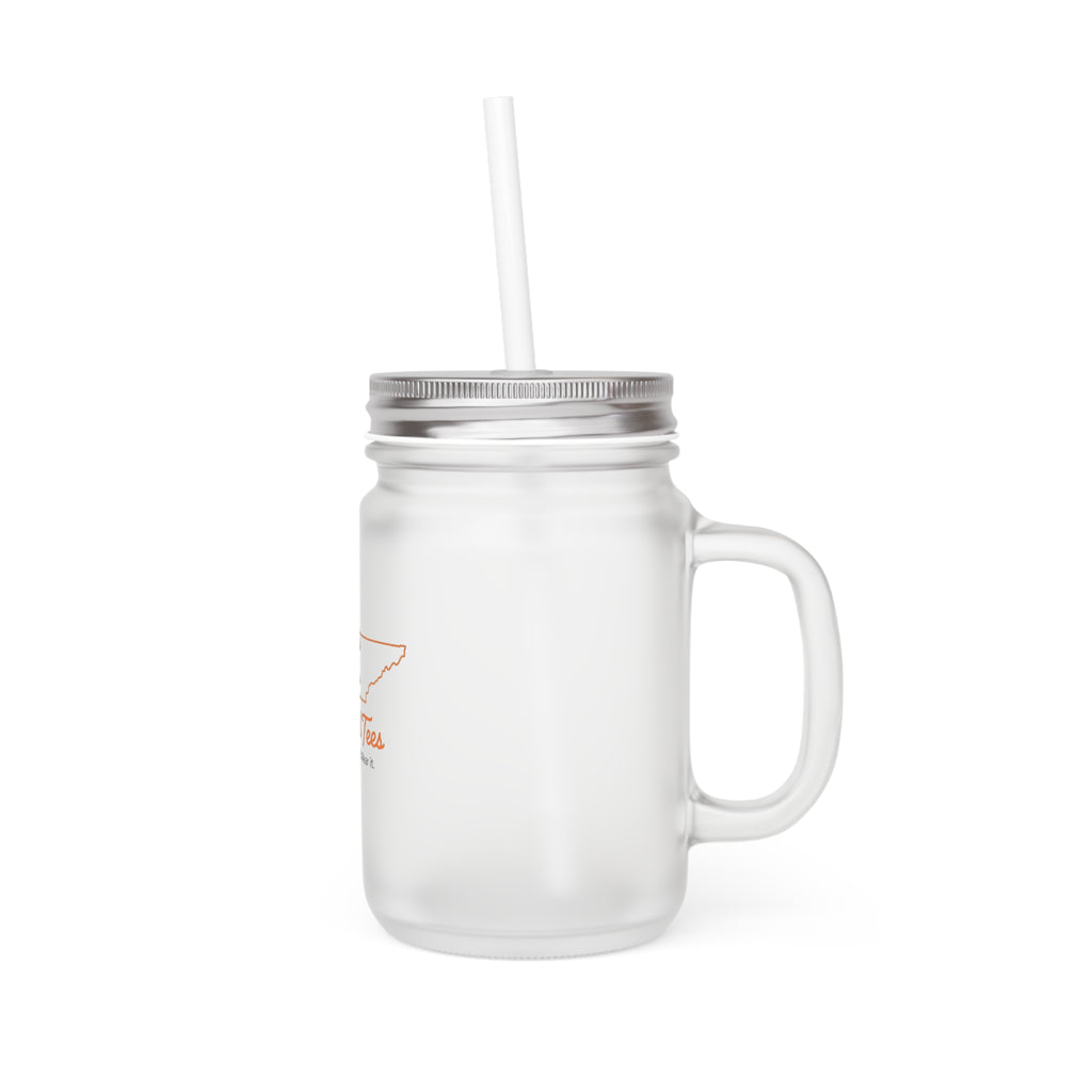 Tennessee Silhouette Mason Jar