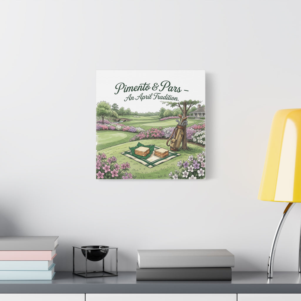 Pimento and Pars Picnic Canvas
