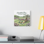 Pimento and Pars Picnic Canvas