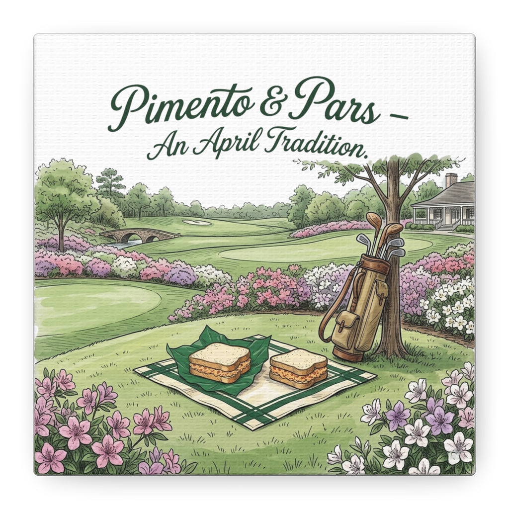 Pimento and Pars Picnic Canvas