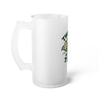 Twisted Tees Beer Can Frosted Glass Beer Mug