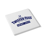 Twisted Tees Blue Logo Ceramic Coaster