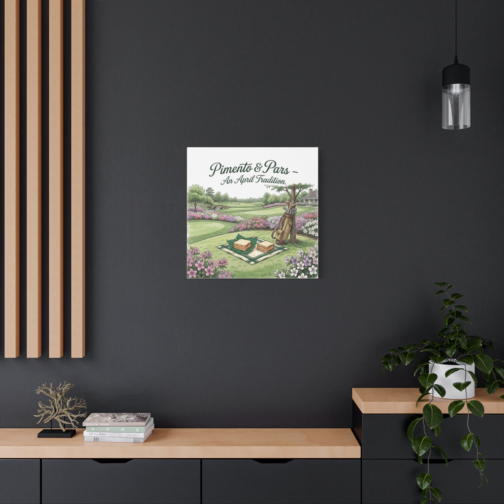Pimento and Pars Picnic Canvas