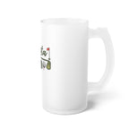 Augusta Frosted Glass Beer Mug