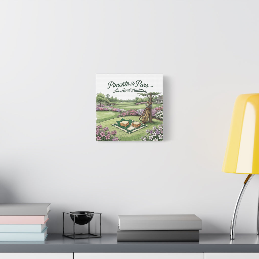 Pimento and Pars Picnic Canvas