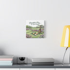 Pimento and Pars Picnic Canvas