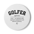 Golfer Ceramic Coaster