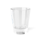 Michigan Blue Silhouette Shot Glass