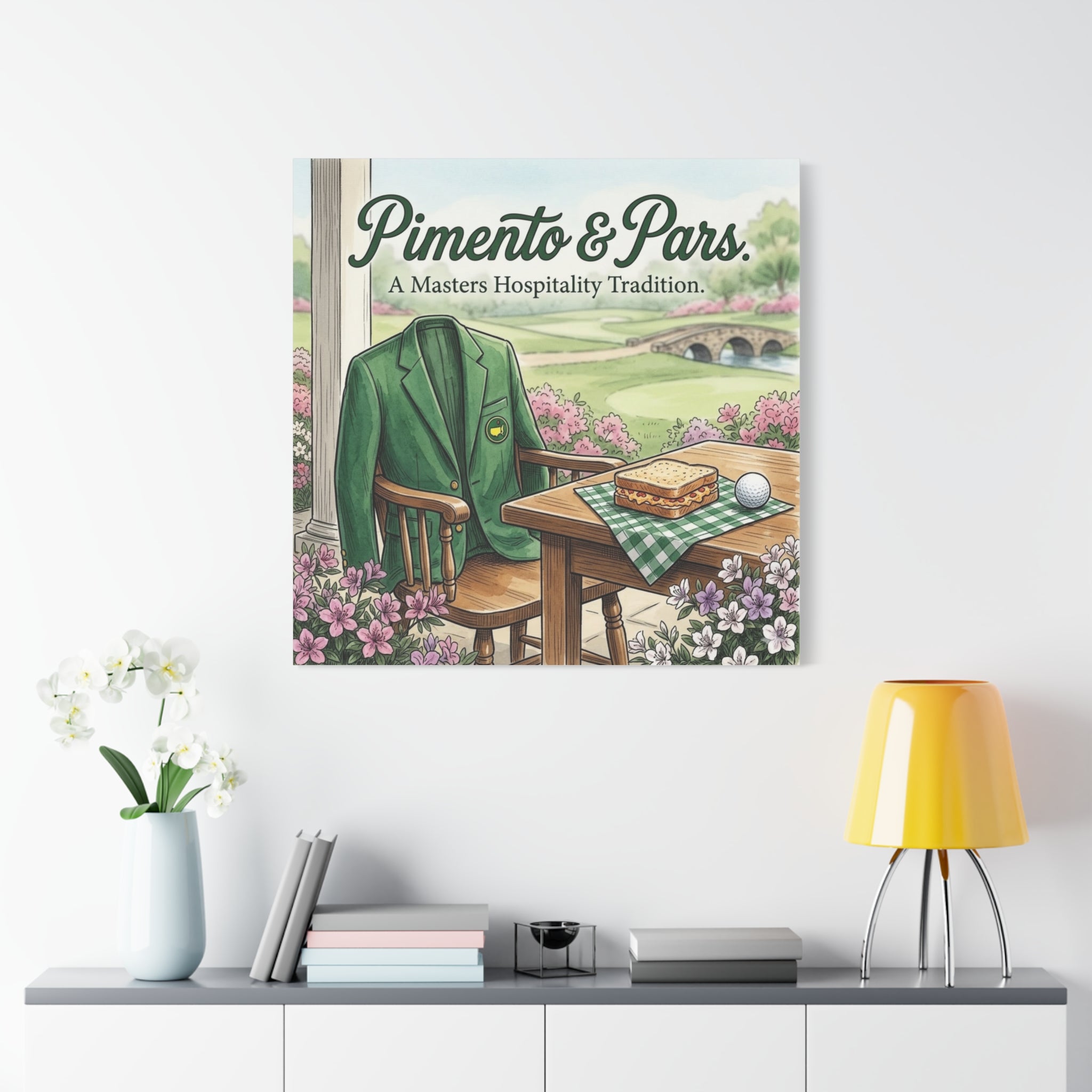 Pimento and Pars Canvas