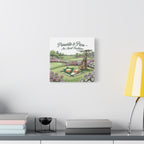 Pimento and Pars Picnic Canvas