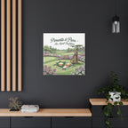 Pimento and Pars Picnic Canvas