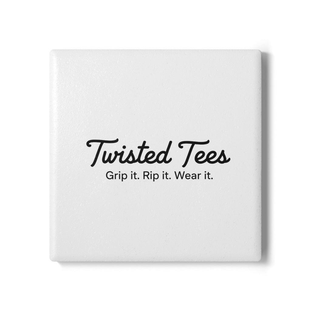 Twisted Tees Country Club Ceramic Coaster