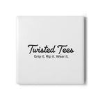 Twisted Tees Country Club Ceramic Coaster