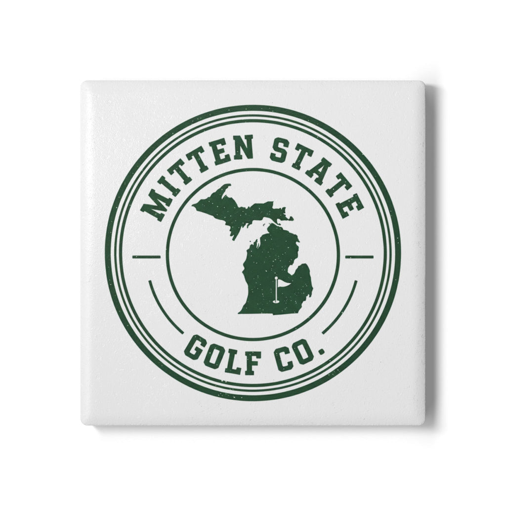 Mitten State Golf Co. Ceramic Coaster