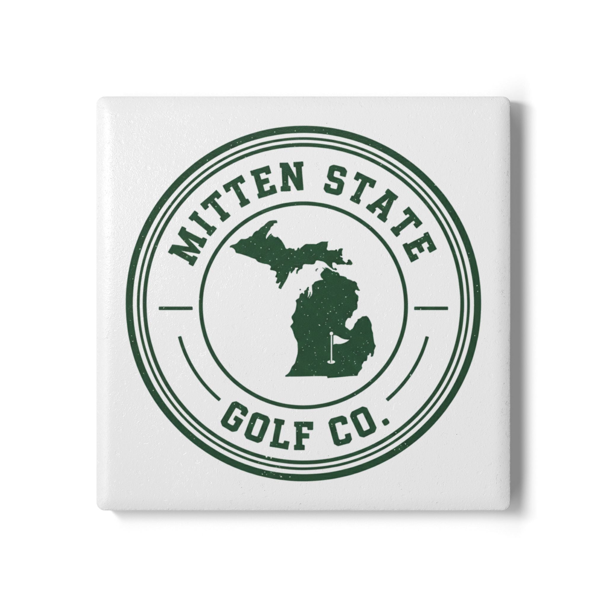 Mitten State Golf Co. Ceramic Coaster