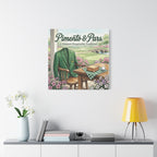 Pimento and Pars Canvas