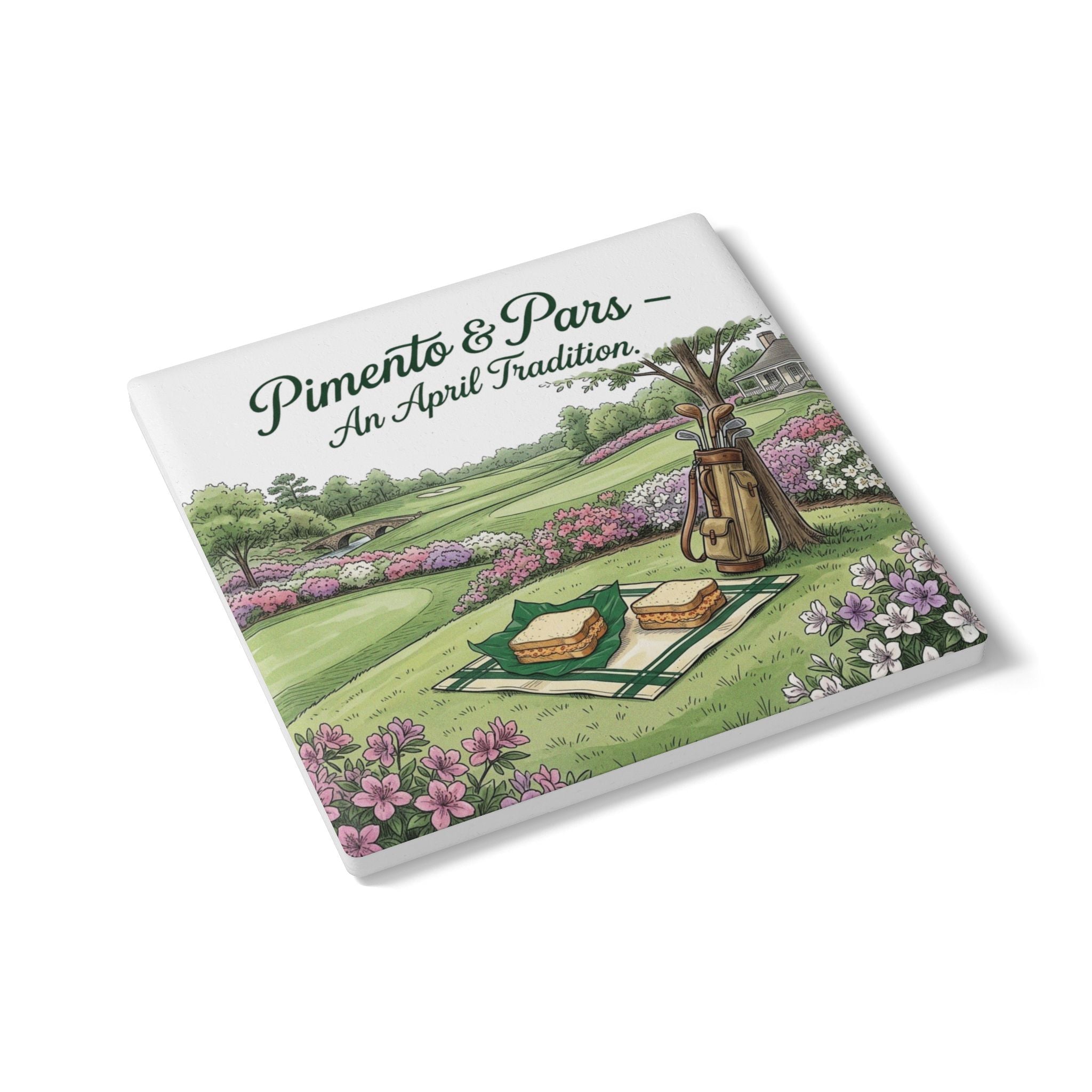 Pimento and Pars Ceramic Coaster