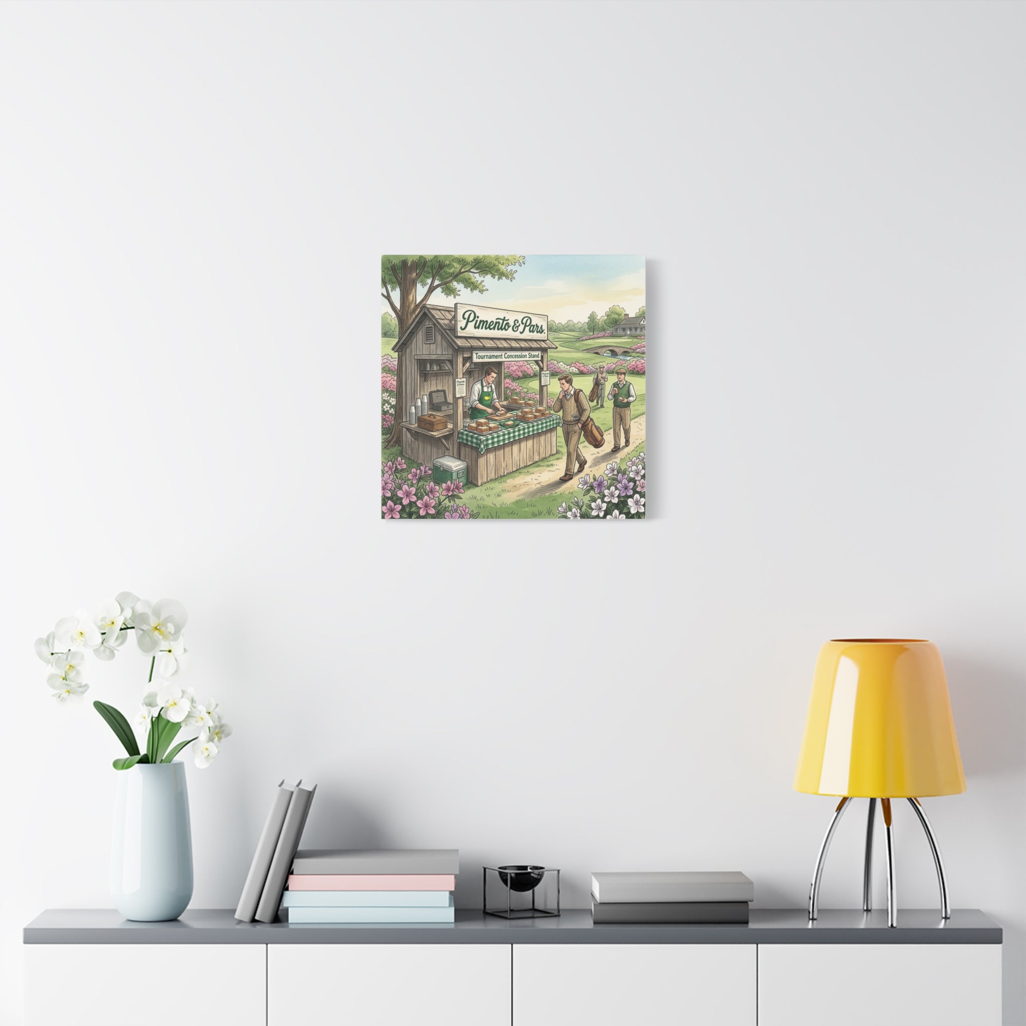 Pimento and Pars Concession Canvas
