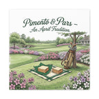 Pimento and Pars Picnic Canvas