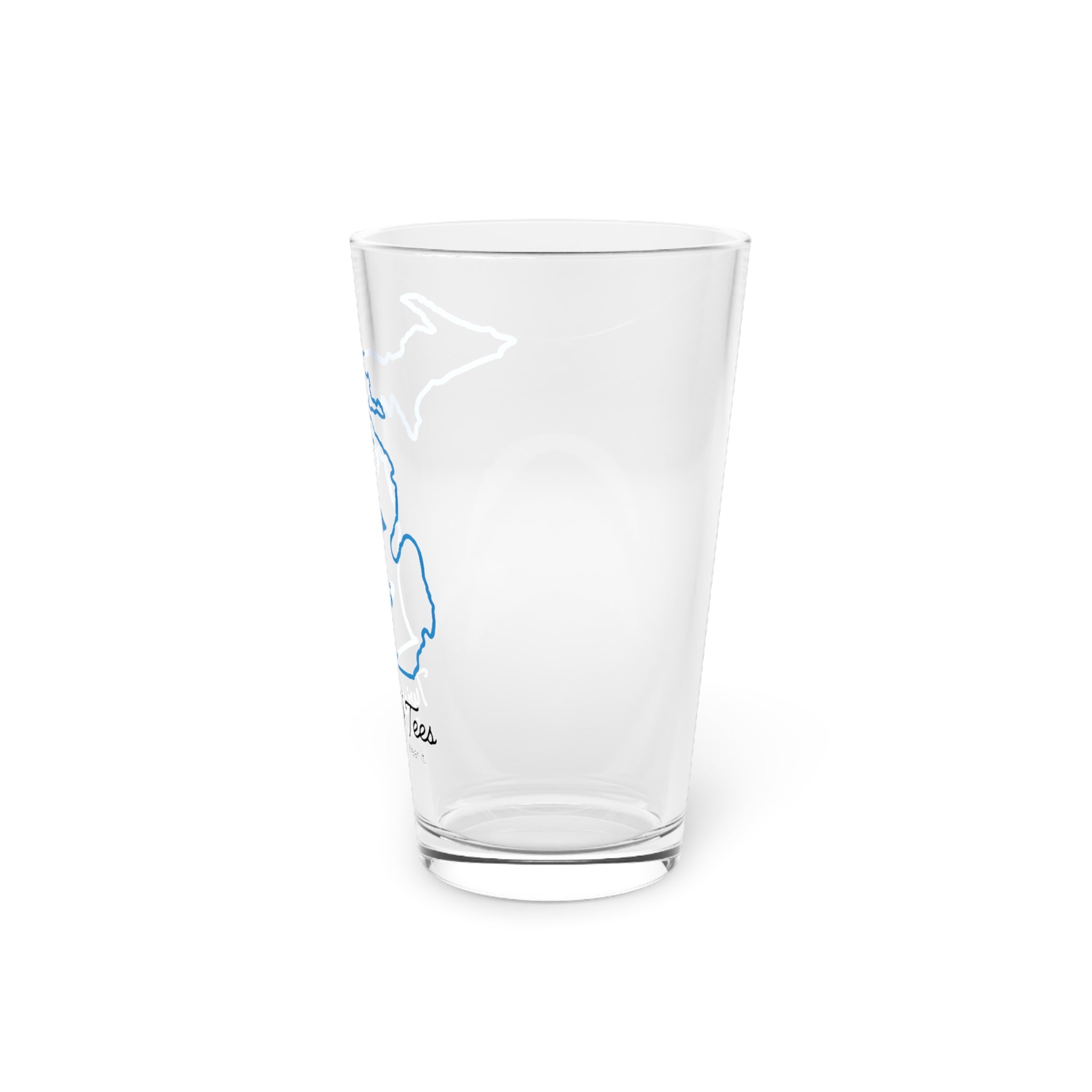 Michigan Blue Silhouette 16oz