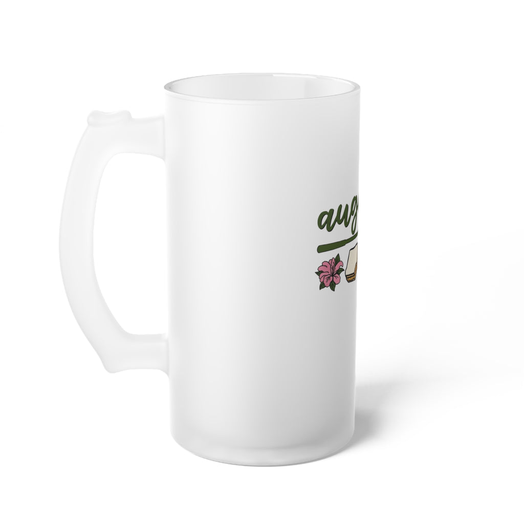 Augusta Frosted Glass Beer Mug