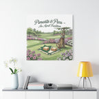 Pimento and Pars Picnic Canvas