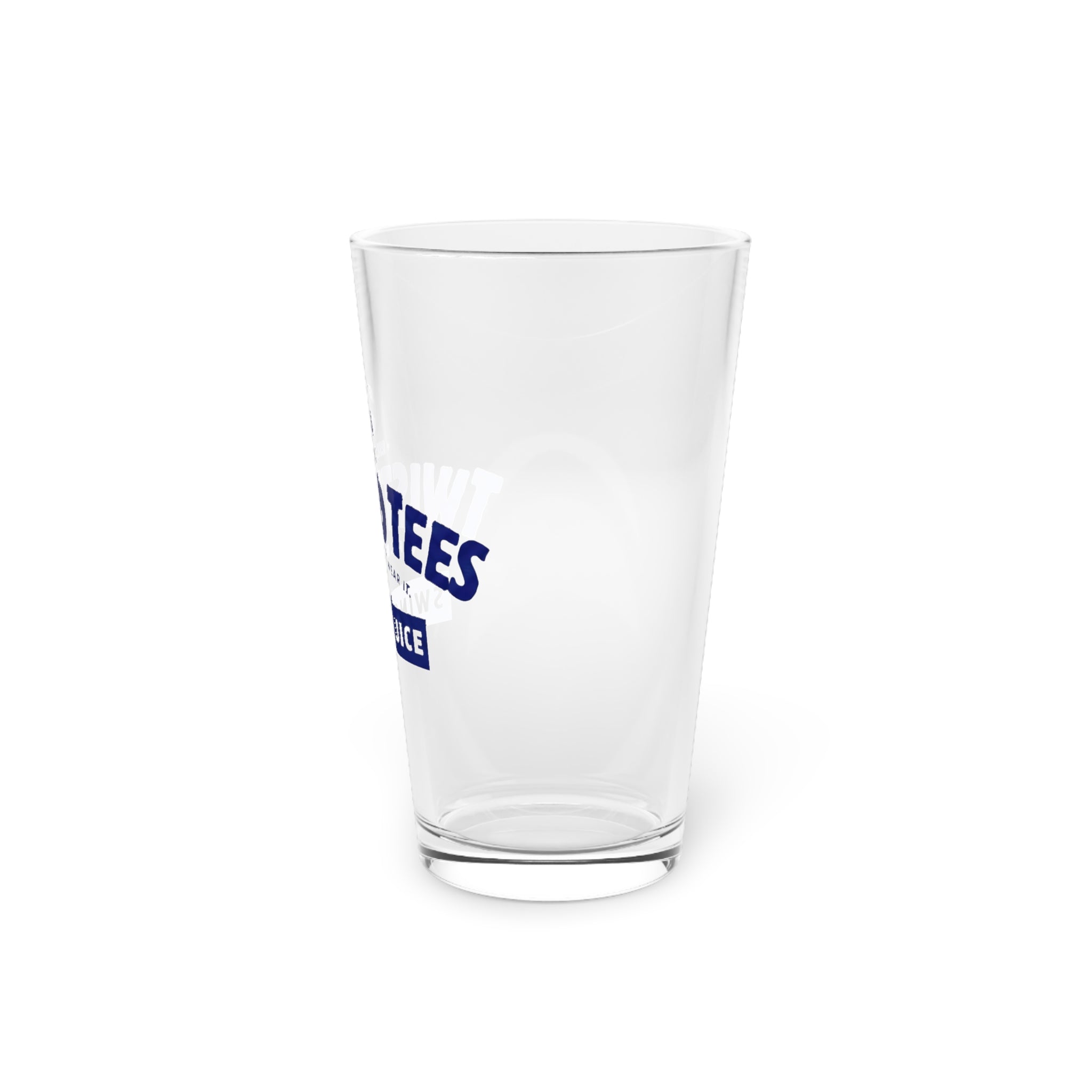 Twisted Tees Blue Logo 16oz