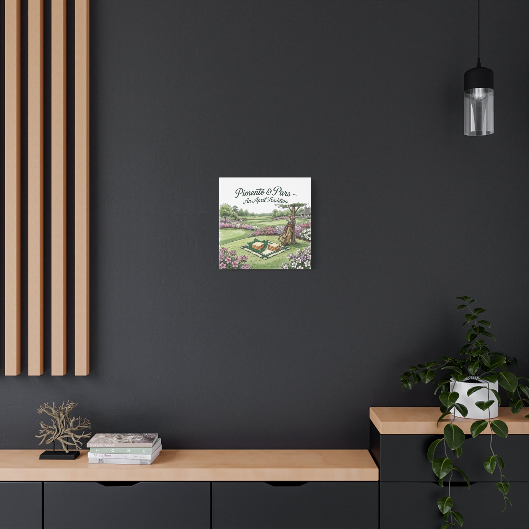 Pimento and Pars Picnic Canvas