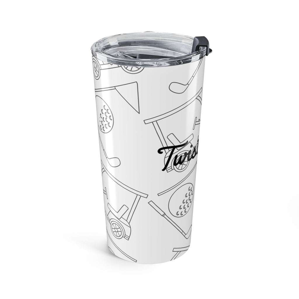 Twisted Tees Golf Cart Tumbler 20oz