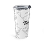 Twisted Tees Golf Cart Tumbler 20oz