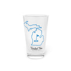 Michigan Blue Silhouette 16oz