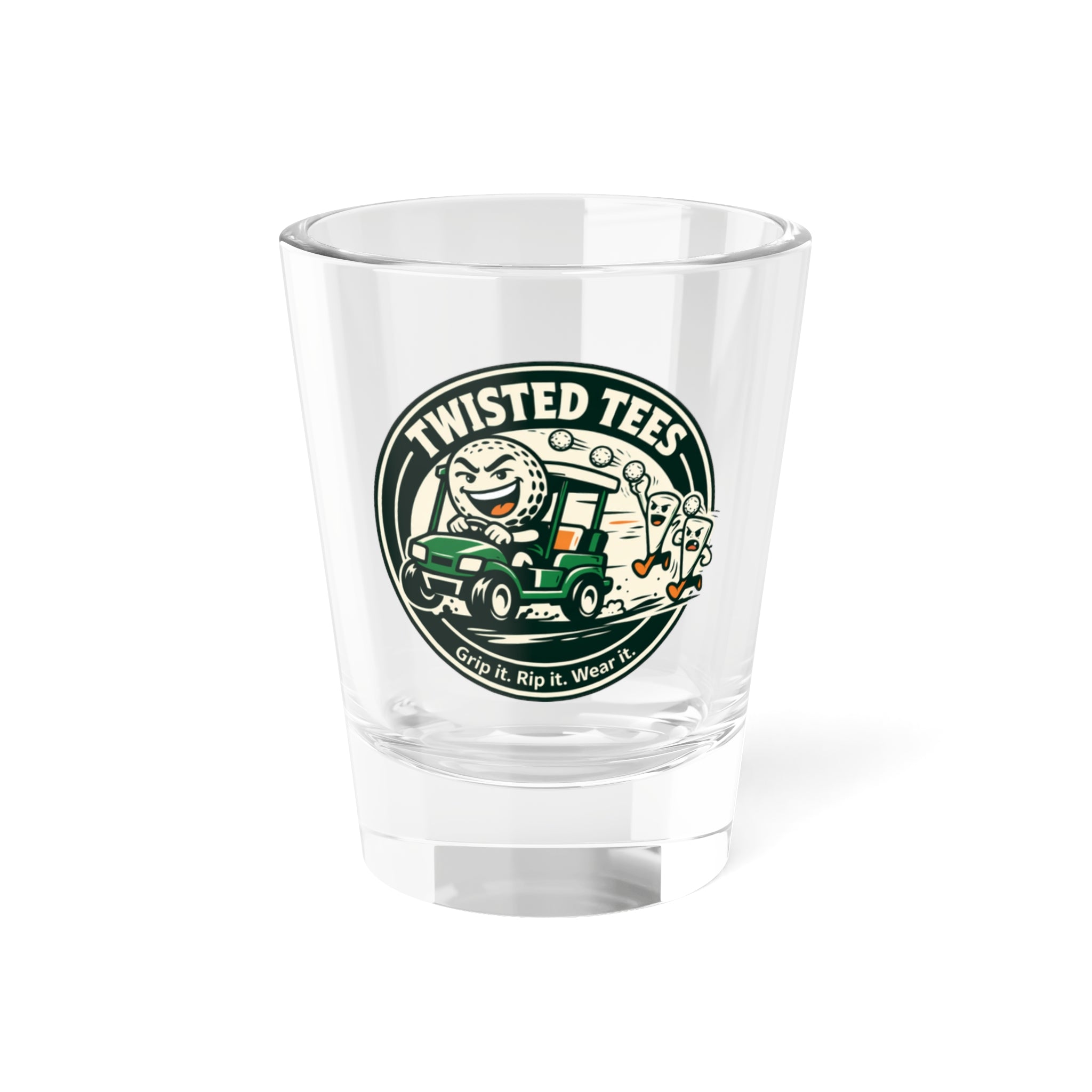 Twisted Tees Logo Shot Glass