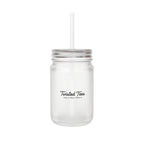 Twisted Tees Country Club Logo Mason Jar