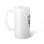 Twisted Tees Golf Cart Frosted Glass Beer Mug