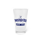 Twisted Tees Blue Logo 16oz