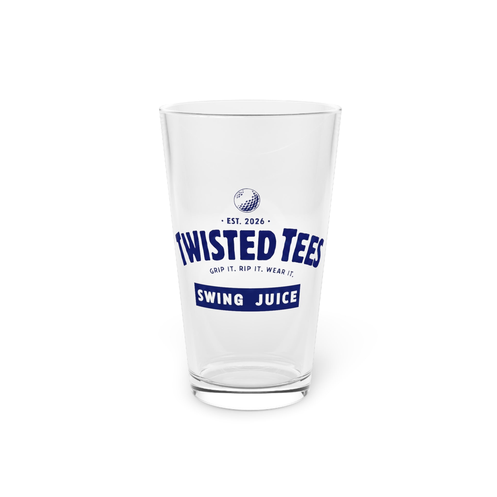 Twisted Tees Blue Logo 16oz