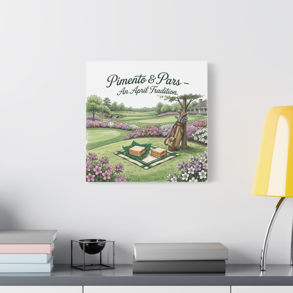 Pimento and Pars Picnic Canvas