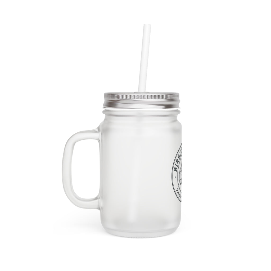 Birdies and Beers Mason Jar